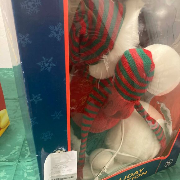 NIB 1996 RARE Disney Mickey Mouse Holiday Animation Animated w/ MovementNIB - Picture 7 of 11